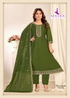 Meenakashi Vol 1 By Mayra Roman Silk Online Kurti With Bottom Dupatta Wholesale